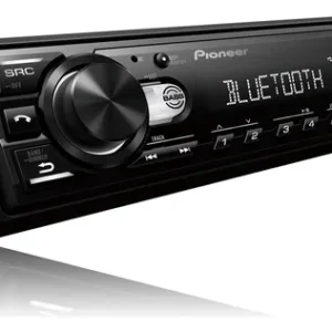 Pioneer MVHS235BT som automotivo usb bluetooth 5.0 rádio fm potência 4x23w rms