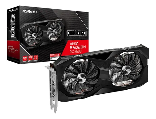 Placa de vídeo AMD ASRock Challenger Radeon RX 6600 Series RX 6600 8GB - foto 1