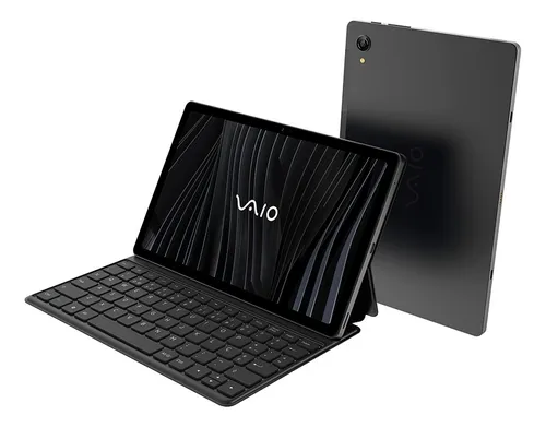Tablet VAIO TL10 8GB 128GB Octa-Core, Tela 10.4” 2K, 4G WiFi, Câmera 8MP + Selfie 5MP, 7000mAh, Android 13, com Teclado de Conexão Inteligente – Preto - foto 1