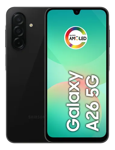 Celular Samsung Galaxy A26 5g 256gb, 8gb Ram, Câmera De 50mp, Ip67, Tela Super Amoled 6.7 , Nfc - Preto - foto 1
