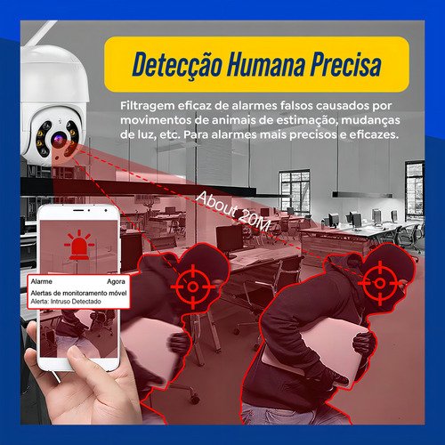 Kit 2câmera Ip Icsee Prova D'água Infravermelho Externa Wifi - HW - foto 3