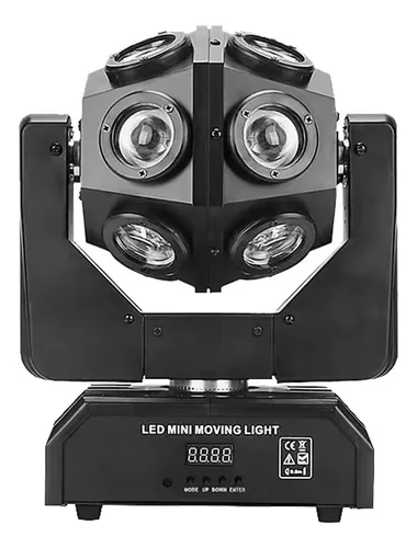 Iluminação De Palco Profissional Rgbw Bola Led Moving Auto - foto 1