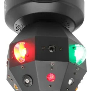 Moving Laser Beam 19 Leds Rgbw Dmx Dj Efeitos Giratorios - foto 1
