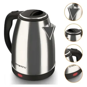 Chaleira Eletrica Atacama 1,8l Prateado 127 v Unitermi 1200 W - foto 1