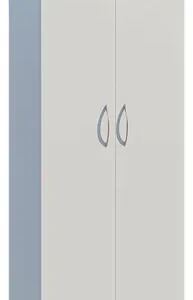 Armário Alto Cozinha Lavanderia Multiuso 2 Portas C/rodinhas - foto 1