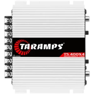 Modulo Taramps Ts400x4 Potencia de 400watts 2 Ohms Amplificador 400rms T400 4 Canais Som Automotivo 2 Ohms Rca Ts 400x4 Crossover - foto 1