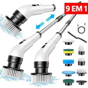 DeckCasa Escova elétrica de limpeza JY-6010 Branco Unidade 1 - foto 1