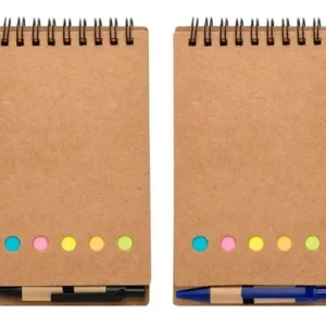 Kit 50 Bloco De Anotações Ecológico Com Caneta - foto 1